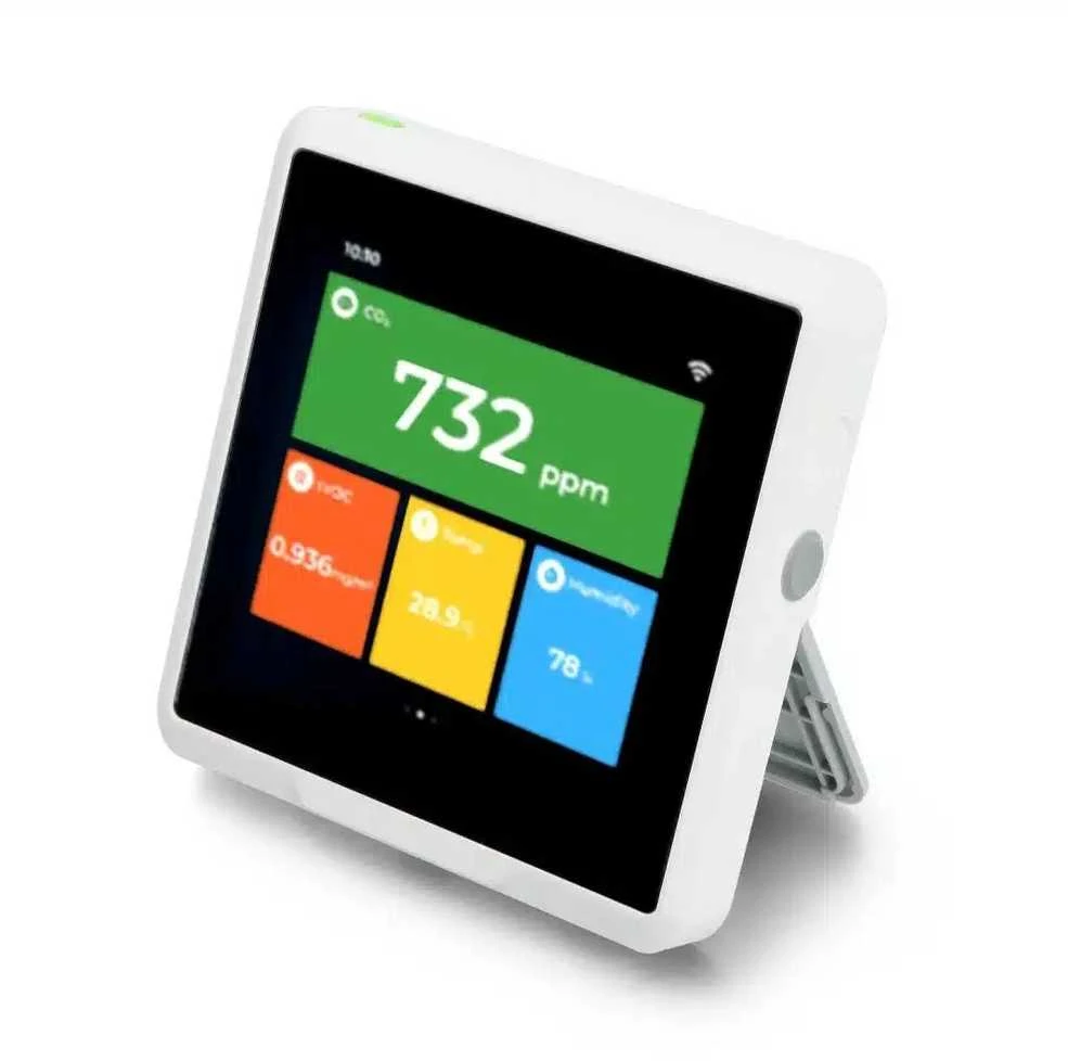 Kita Seeedstudio SenseCAP Indikatorius ESP32-4 Open-source ekranas CO2, tVOC, temperatūros, drėgmės sensoriai
