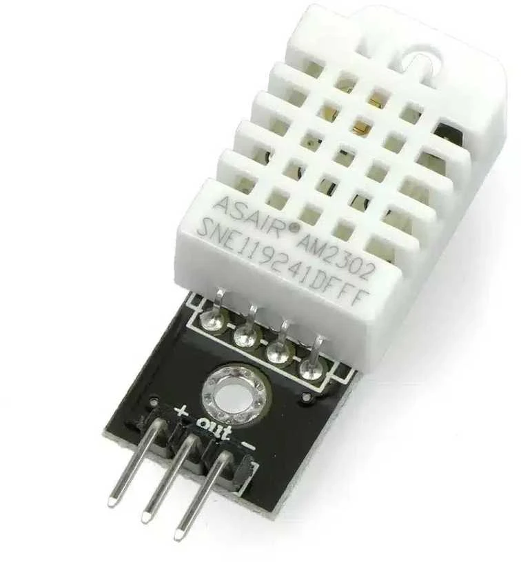 Kita Temperatūros ir drėgmės jutiklis DHT22 (AM2302) - modulis + laidai
