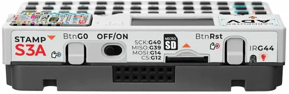 M5Stack Cardputer Adv versija – nešiojamasis kompiuteris su M5Stamp S3A moduliu – ESP32-S3FN8 – M5Stack K132-Adv