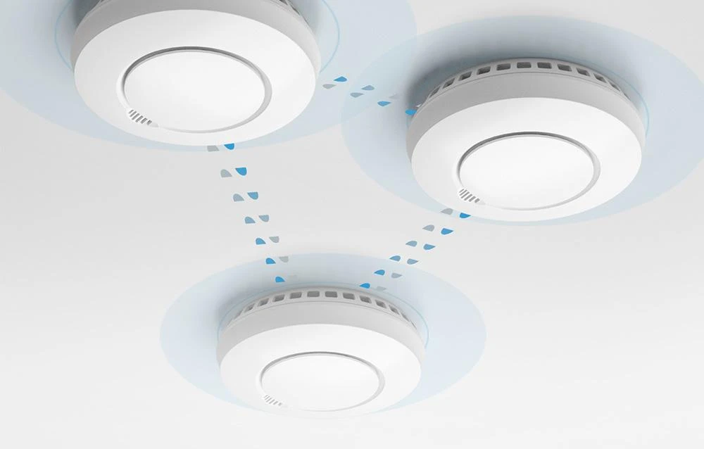 Meross GS559AH išmanusis dūmų detektorius valdomas Apple Homekit, SmartThings