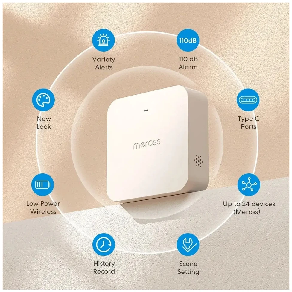 MEROSS MSH400HK-EU išmanusis „Wi-Fi“ šliuzas