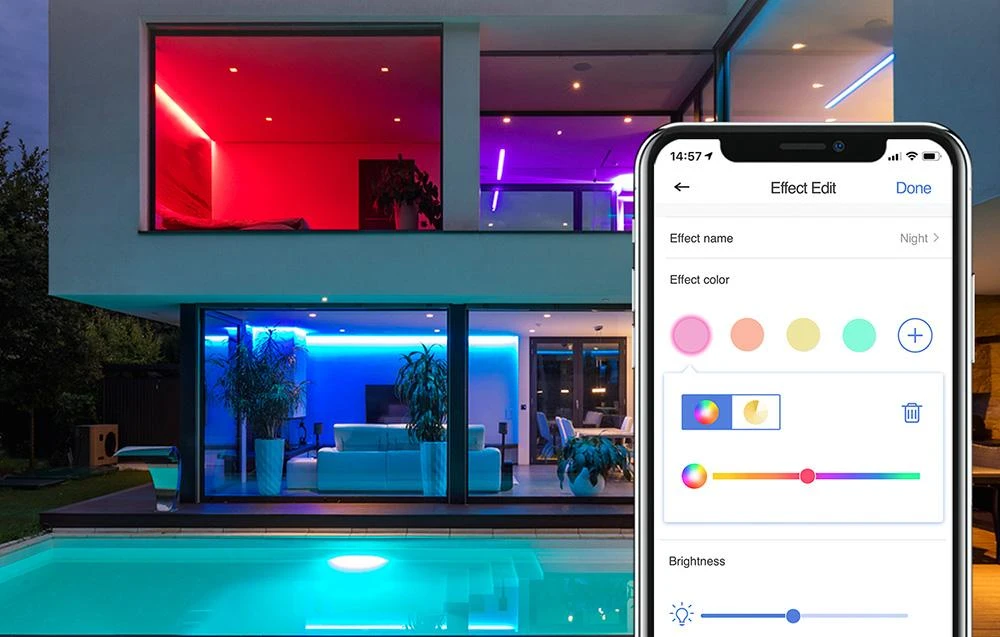 Meross MSL320 PRO RGBWW Wi-Fi išmanioji LED juosta 5 metrų veikia su Apple Homekit, SmartThings