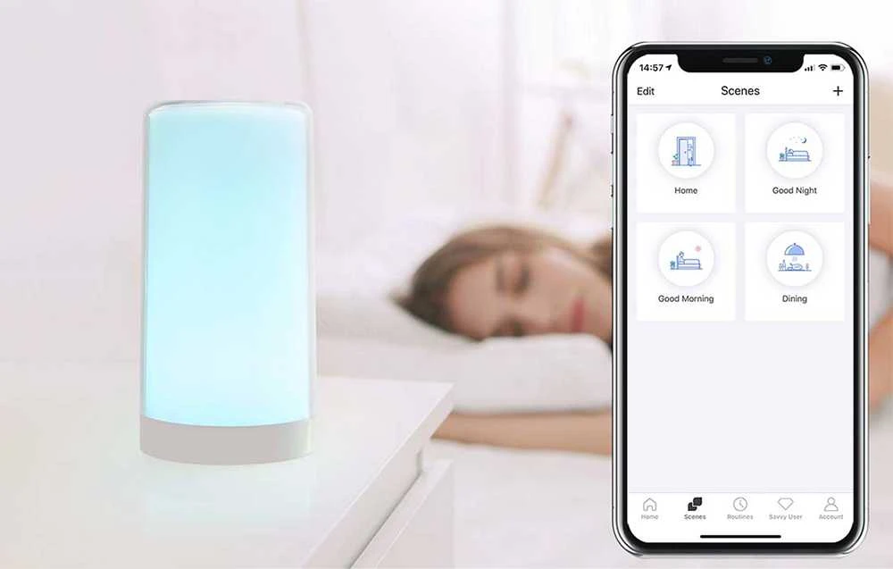 Išmanioji Wi-Fi lemputė Meross MSL430 (HomeKit)
