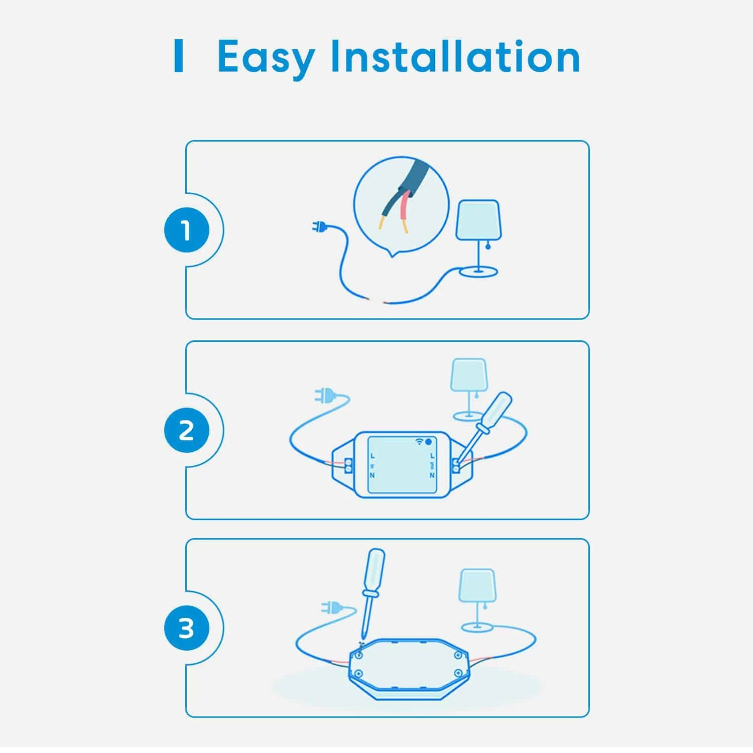 Meross MSS710HK išmanioji 1 kanalo relė veikia su Apple Homekit