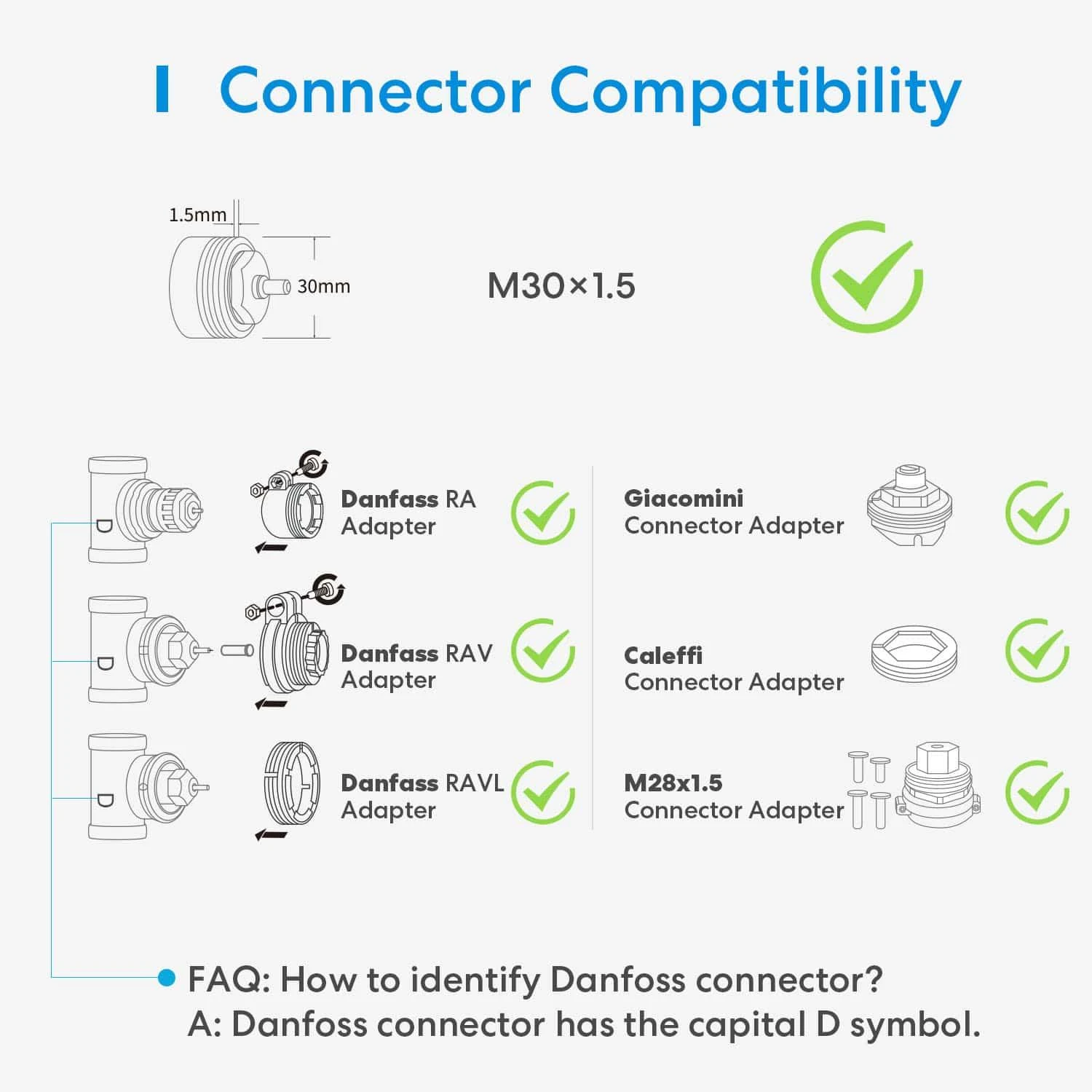 Meross MTS150H išmanusis radiatoriaus termostatas su centrale, valdomas su Apple Homekit