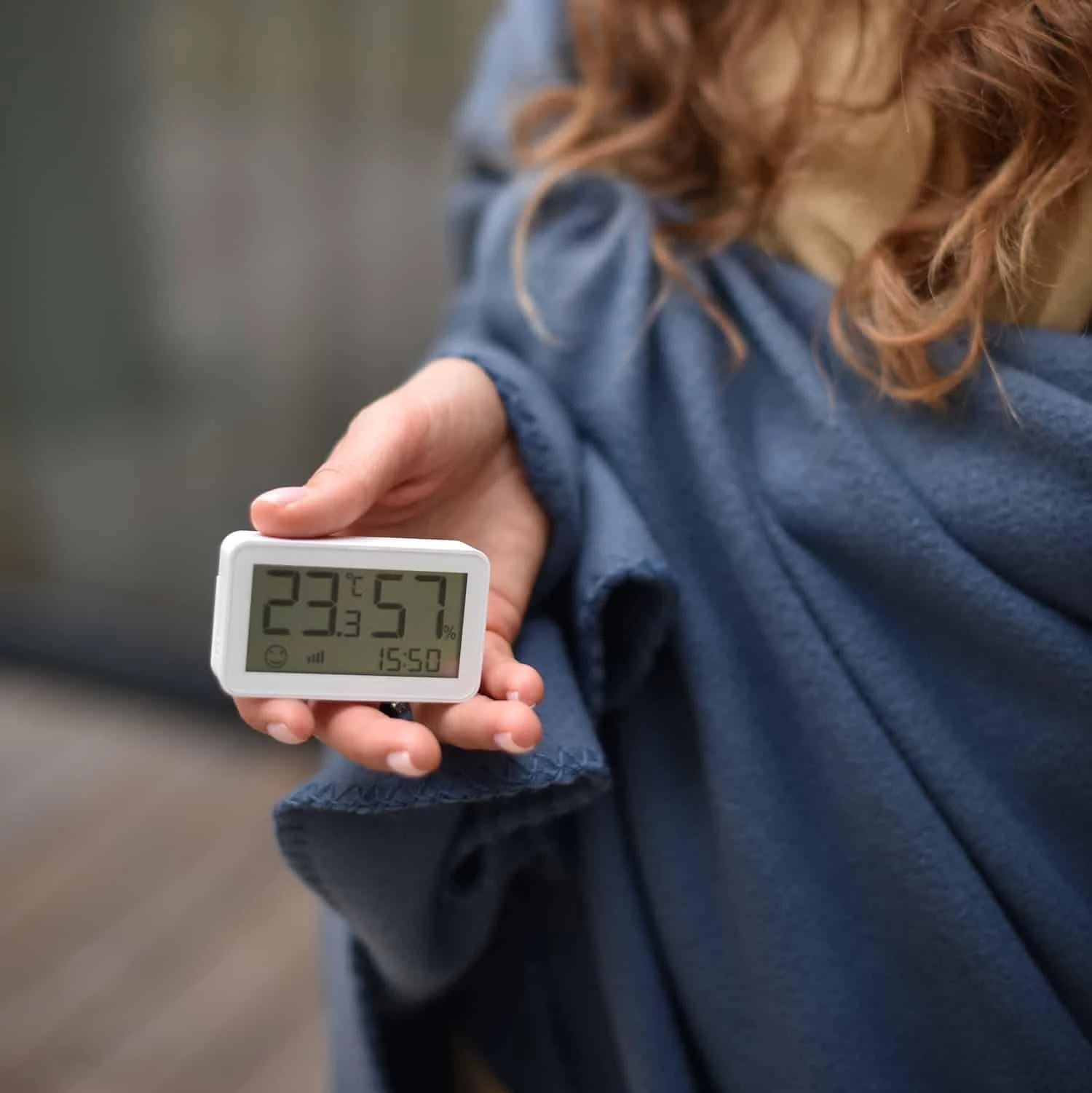Išmanusis temperatūros ir drėgmės jutiklis E6, ZigBee, TUYA, NOUS