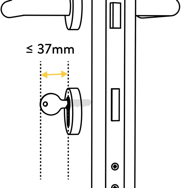 NUKI Smart Lock PRO išmanioji durų spyna