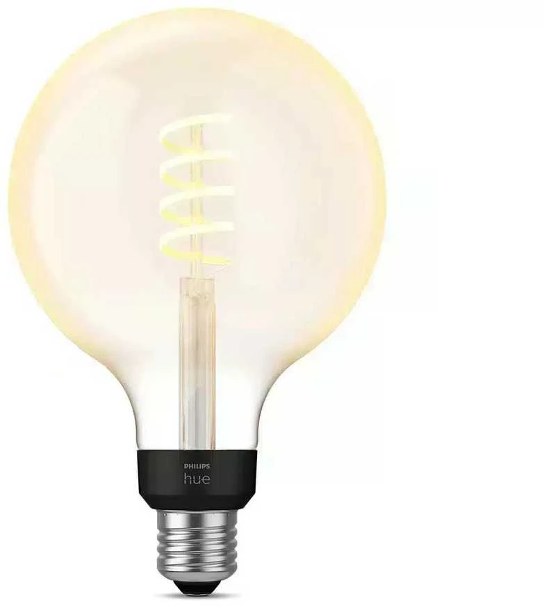 Philips Hue Baltas Ambiance LED G125 lempa E27 Zigbee, Bluetooth
