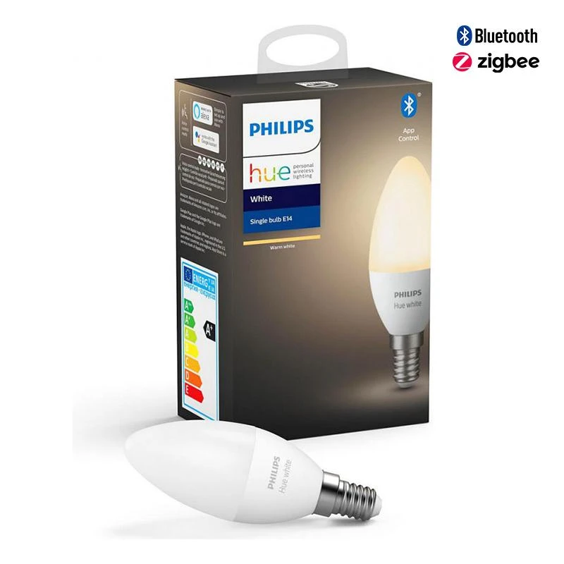 „Philips Hue Baltas“ žvakė E14 5,5 W 2700 K „Zigbee“ su „Bluetooth“