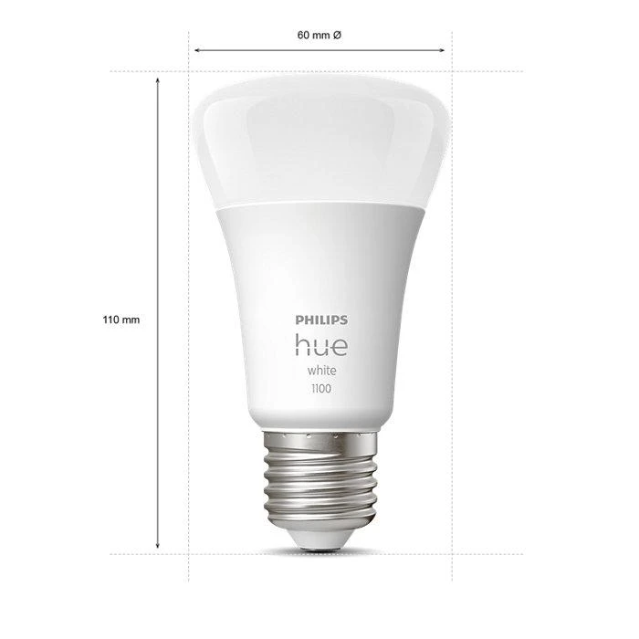 „Philips Hue Baltas LED“ pradinis rinkinys E27 „Zigbee“, „Bluetooth“
