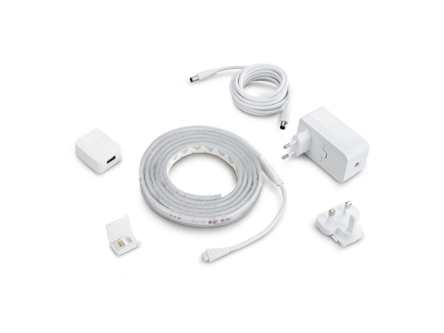 Philips Hue Lightstrip Plus LED juosta, baltos spalvos, 2 m, skirta naudoti vidaus patalpose