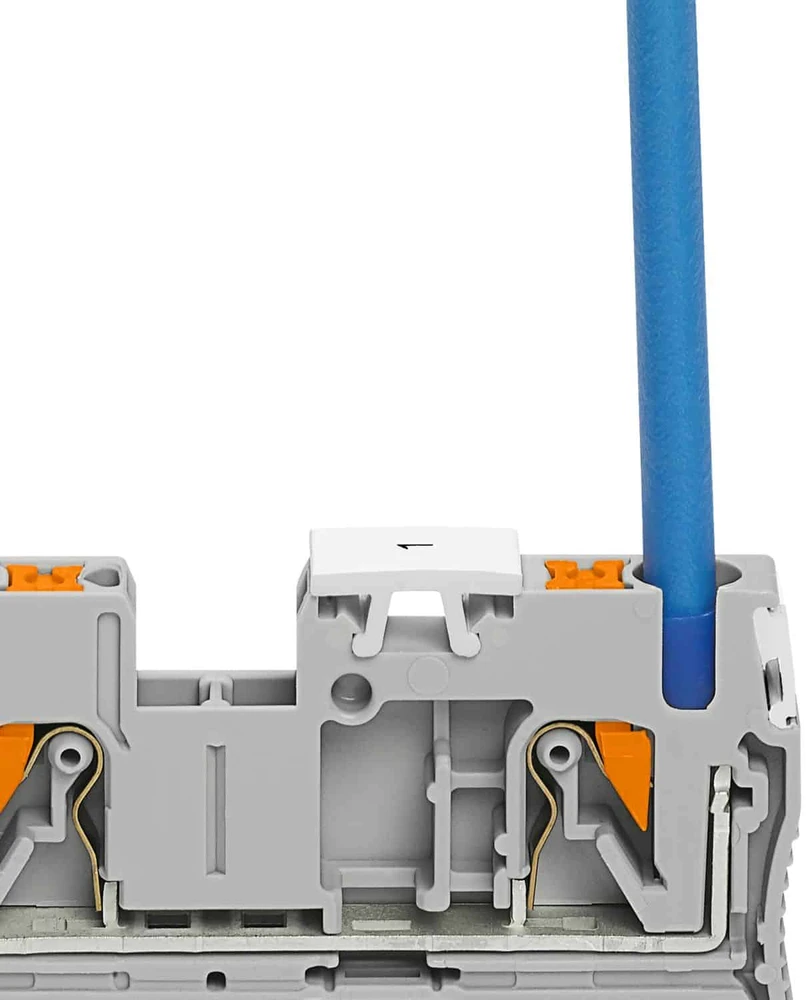 Phoenix Contact PT 2.5 DIN bėgelio rinklė 2,5mm² Push-in, pilkas