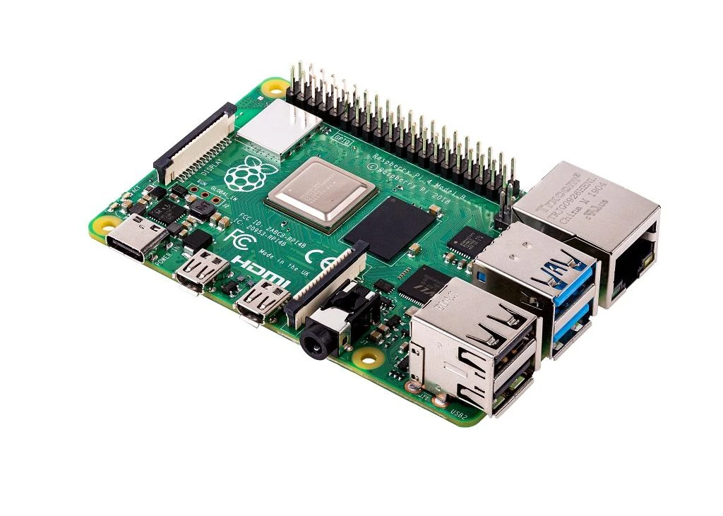 Raspberry Pi 4 modelis B WiFi DualBand Bluetooth 4GB RAM 1.8GHz