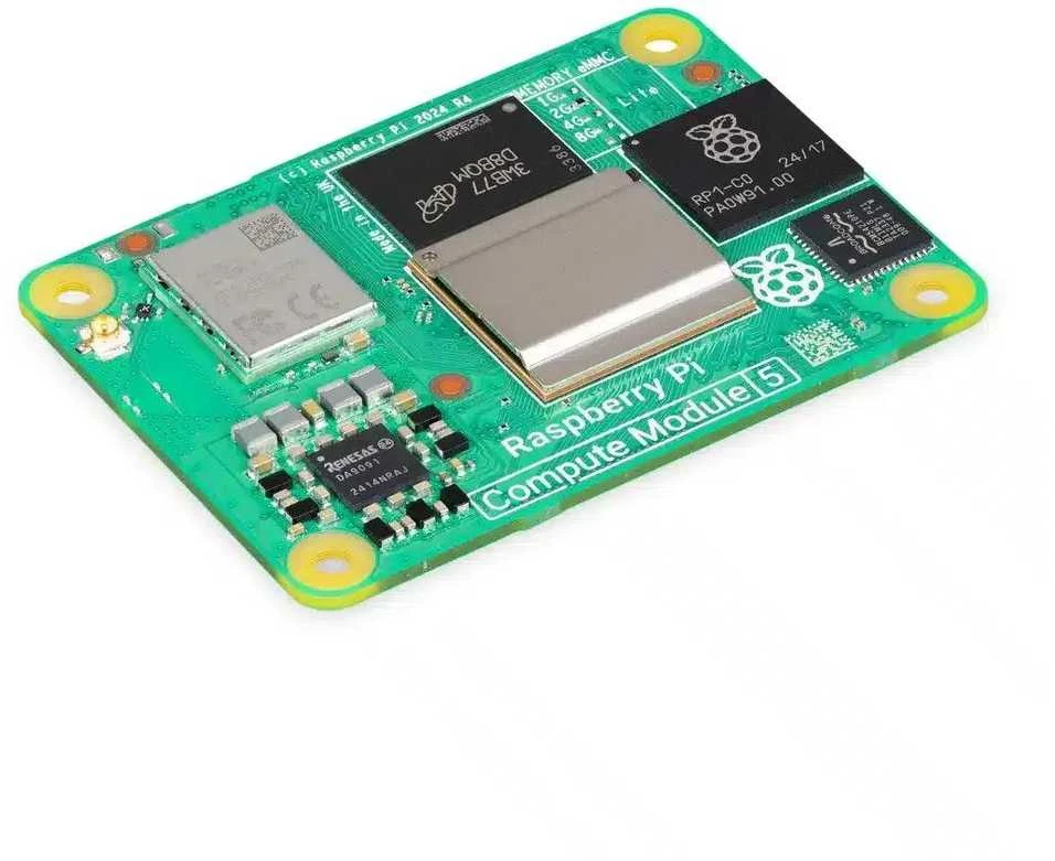 Raspberry Pi CM5 Compute Module RAM 4GB eMMC 32GB + WiFi/Bluetooth