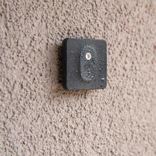 Shelly BLU H&T ZB temperatūros ir drėgmės sensorius, zigbee, juodas