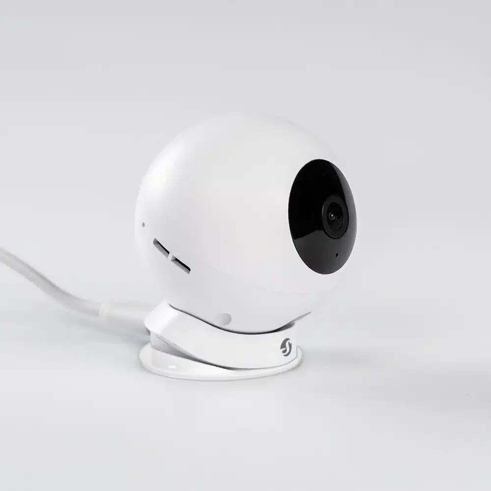 Shelly Camera Baltas – išmani Wi-Fi Full HD 1080p kamera, balta