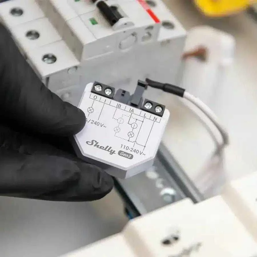 Shelly EM Gen3 elektros sąnaudų matavimo modulis (Wifi, Bluetooth)