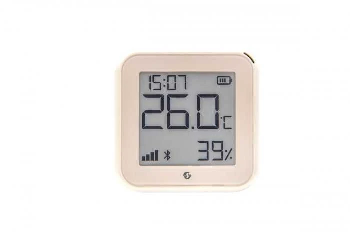 Shelly H&T GEN3 Wifi temperatūros ir drėgmės sensorius juodas