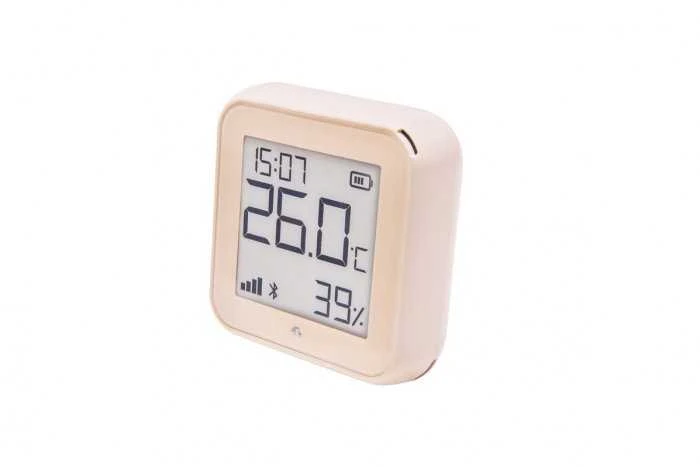 Shelly H&T GEN3 Wifi temperatūros ir drėgmės sensorius juodas