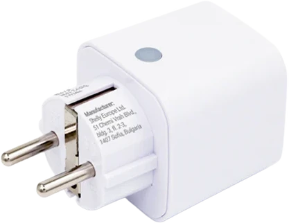 Shelly Plug M Gen3 - 4 vnt. išmanių Wi-Fi Matter kištukinių lizdų su galios matavimu (baltas)
