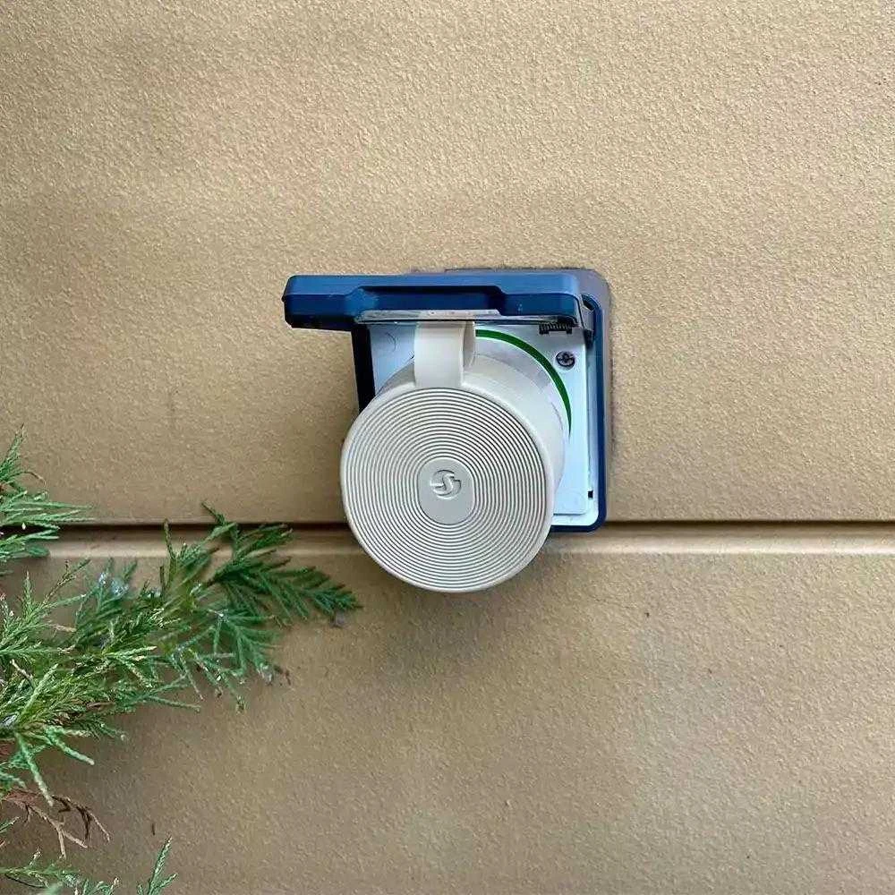 Shelly Plug S Gen3 lauko išmanusis kištukas Mocha