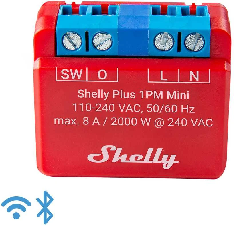 Shelly Plus 1PM Mini 1 kanalo relė