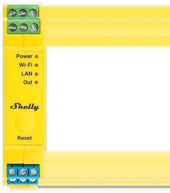 Shelly Pro RGBWW PM LED valdymo modulis (LAN, WiFi, Bluetooth)
