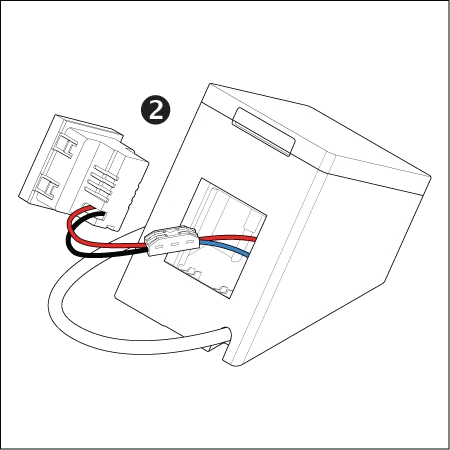 Shelly Wall Ekranas stendo priedas USB, baltas