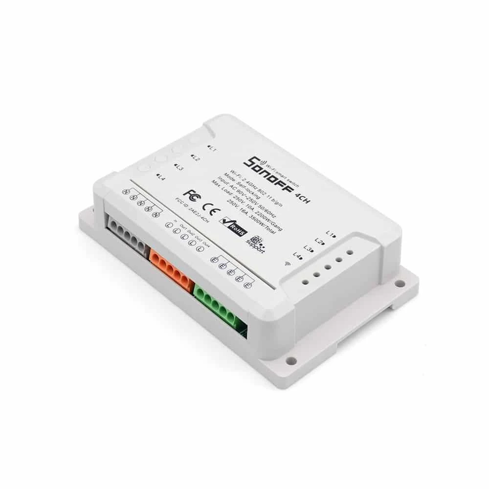 Sonoff R3 4-kanalų išmani relė valdoma WiFi 230VAC 2200W