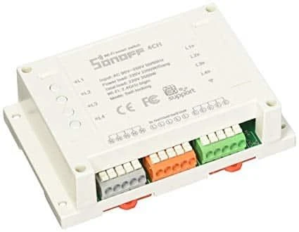 Sonoff R3 4-kanalų išmani relė valdoma WiFi 230VAC 2200W