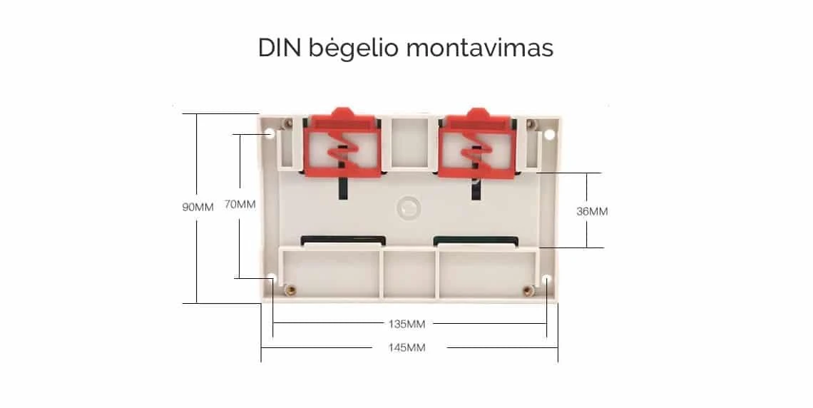 Sonoff R3 4-kanalų išmani relė valdoma WiFi 230VAC 2200W