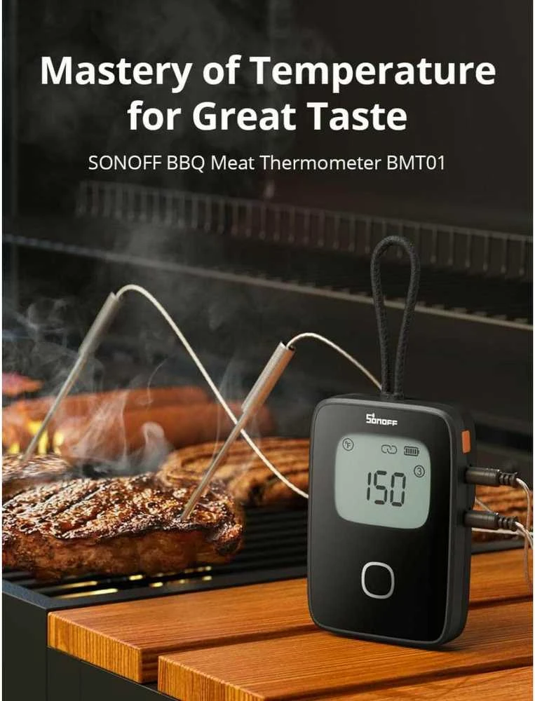 Sonoff BMT01 BBQ išmanusis Bluetooth termometras