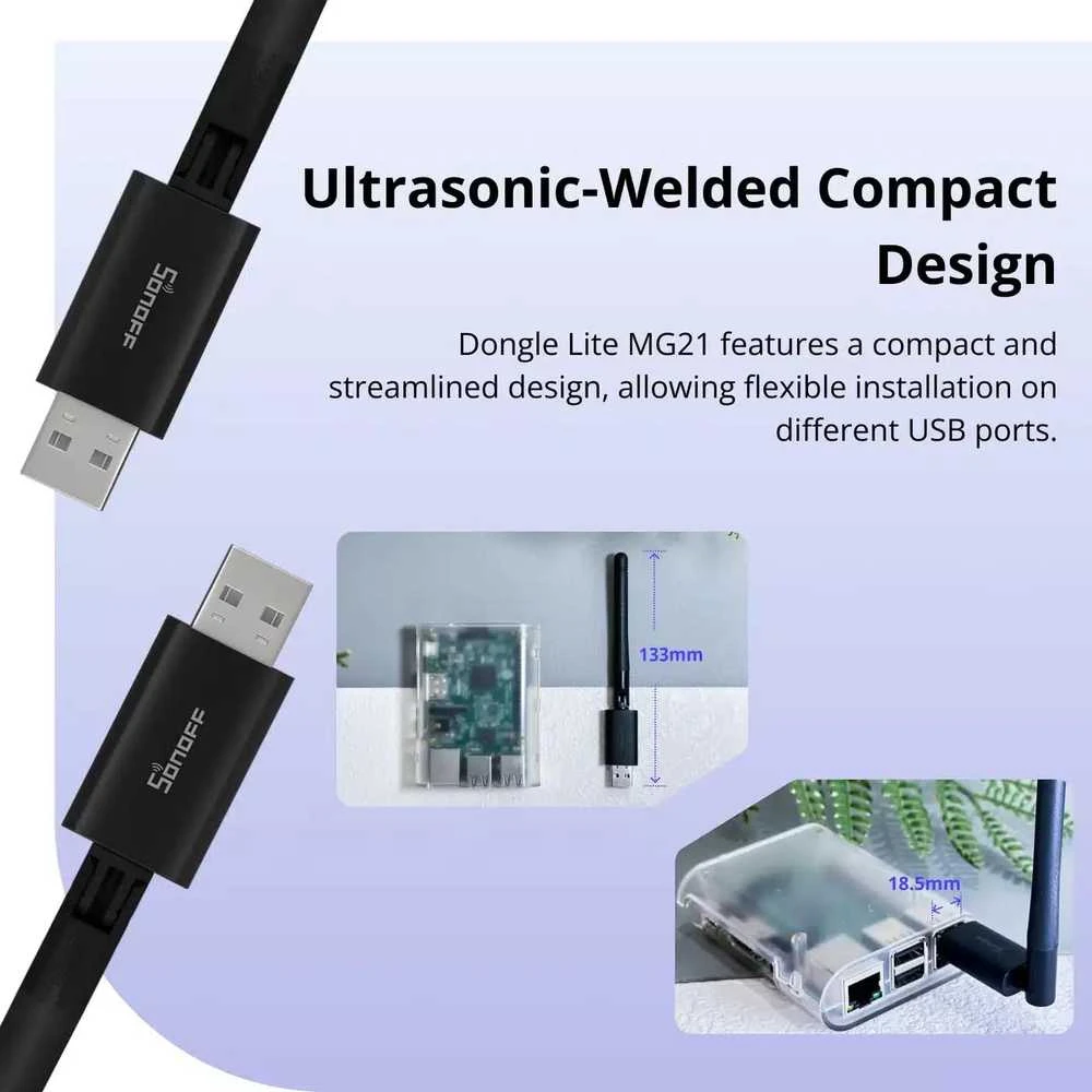 Zigbee valdiklis Sonoff Dongle Lite MG21