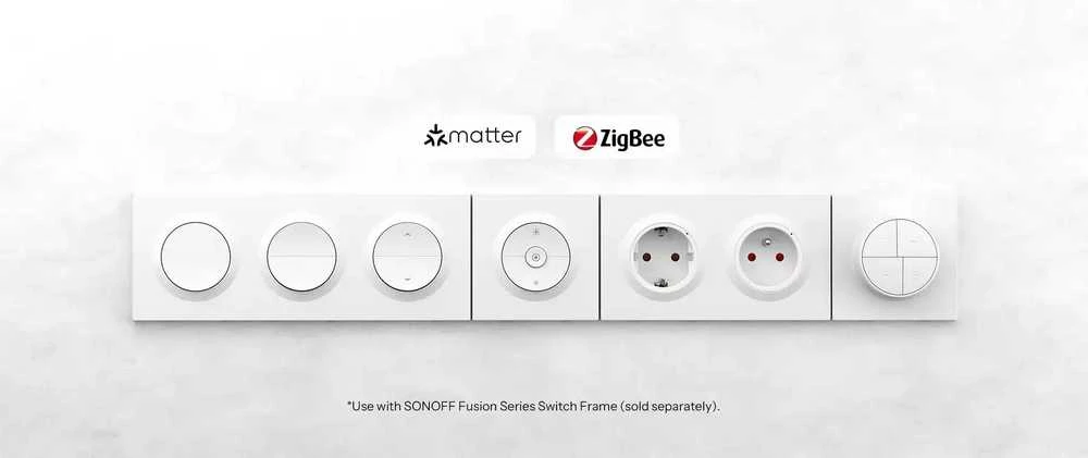 „Sonoff WS01TPF-E“ išmanusis sieninis WiFi lizdas (F tipo)