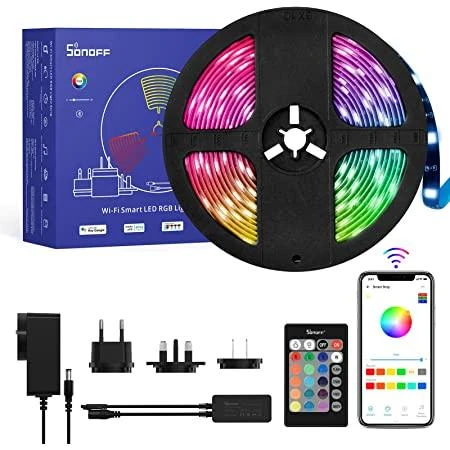 SONOFF L2 Wifi LED juostos komplektas 2 metrų ilgumo (Wifi, Bluetooth)