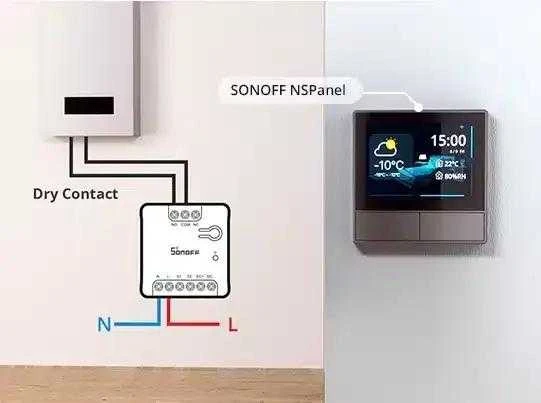 SONOFF MINI-D Wifi išmanioji relė su sausu kontaktu