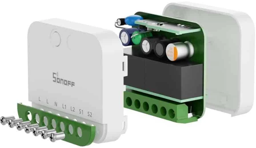 Sonoff Mini Duo 2 kanalų Wifi išmanioji relė, Matter