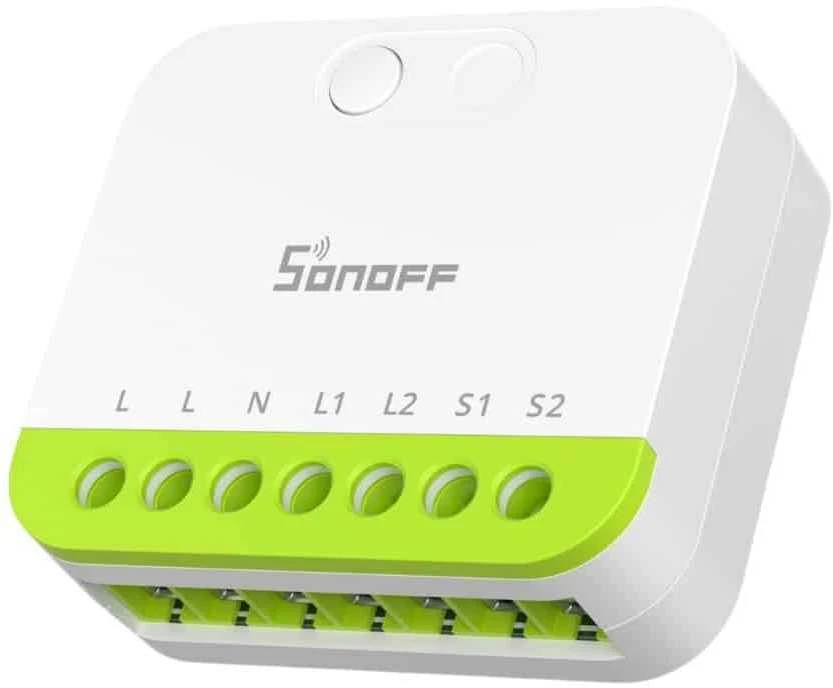 Sonoff Mini Duo 2 kanalų Wifi išmanioji relė, Matter