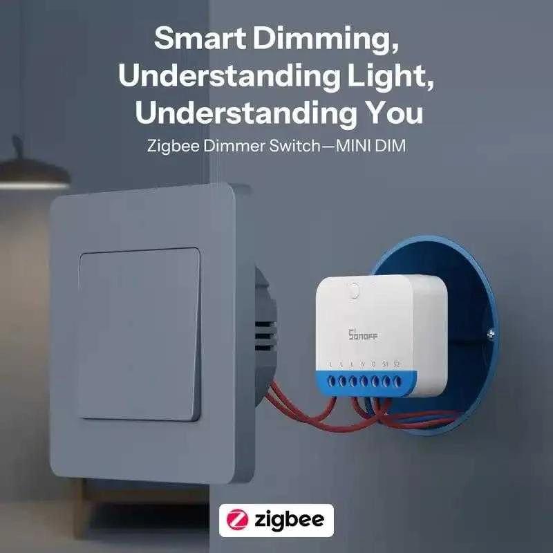 Sonoff Mini Extreme Dim išmanusis 1 kanalo Zigbee dimeris