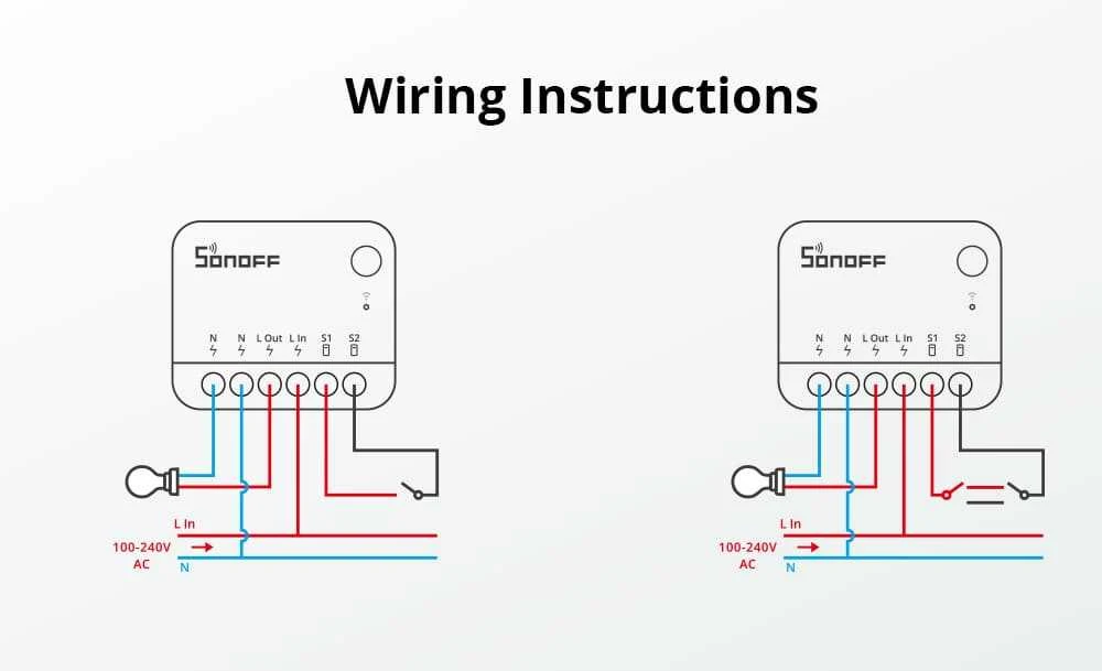 Sonoff MINI R4M Wifi relė suterinama su Matter (MINIR4M)