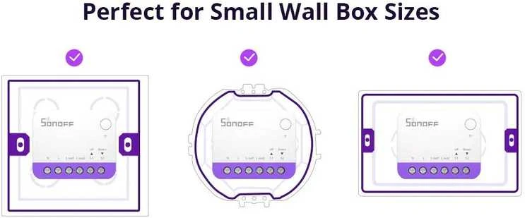 „Sonoff MINI-RBS“ išmanusis „WiFi“ mini jungiklis