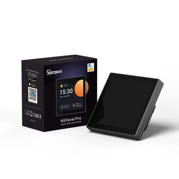 SONOFF NSPanel Pro išmanioji valdymo panelė, Zigbee 3.0, BT, Wi-Fi