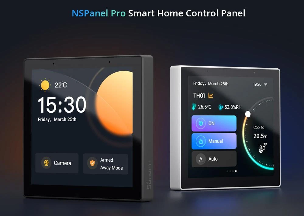 SONOFF NSPanel Pro išmanioji valdymo panelė, Zigbee 3.0, BT, Wi-Fi