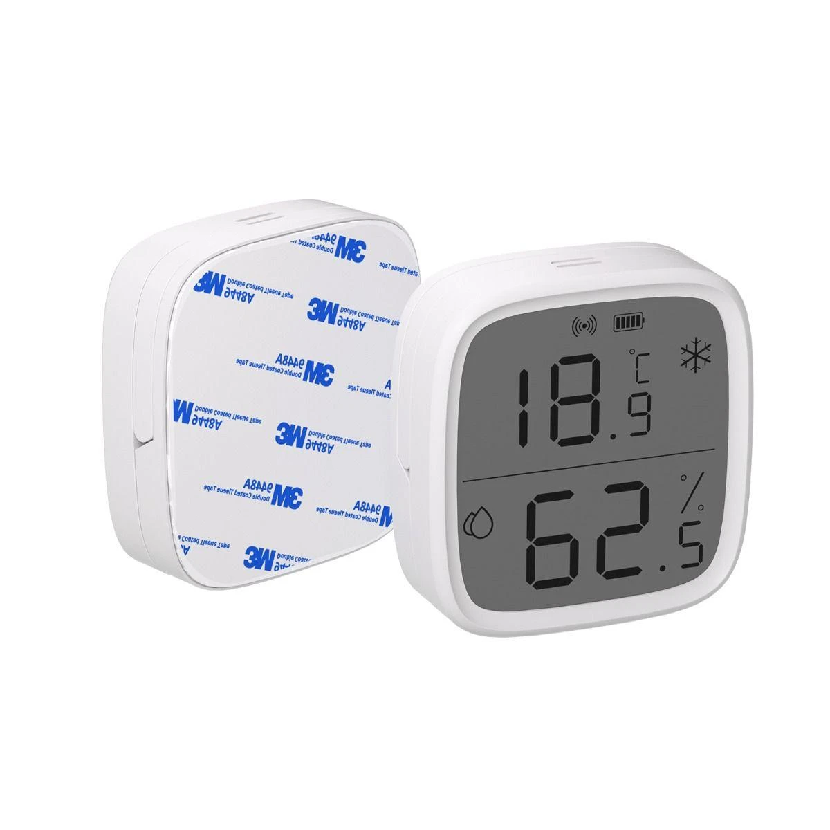 Sonoff SNZB-02D Zigbee 3.0 temperatūros ir drėgmės sensorius su LCD ekranu