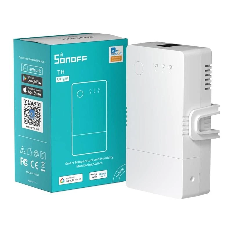 SONOFF TH Origin 20A 1 kanalo relė (THR320 Origin)