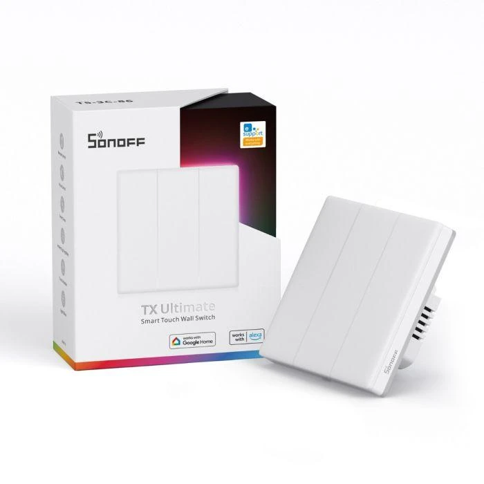 Sonoff TX T5 Ultimate WiFi eWelink remote jutiminis 1 kanalo jungiklis