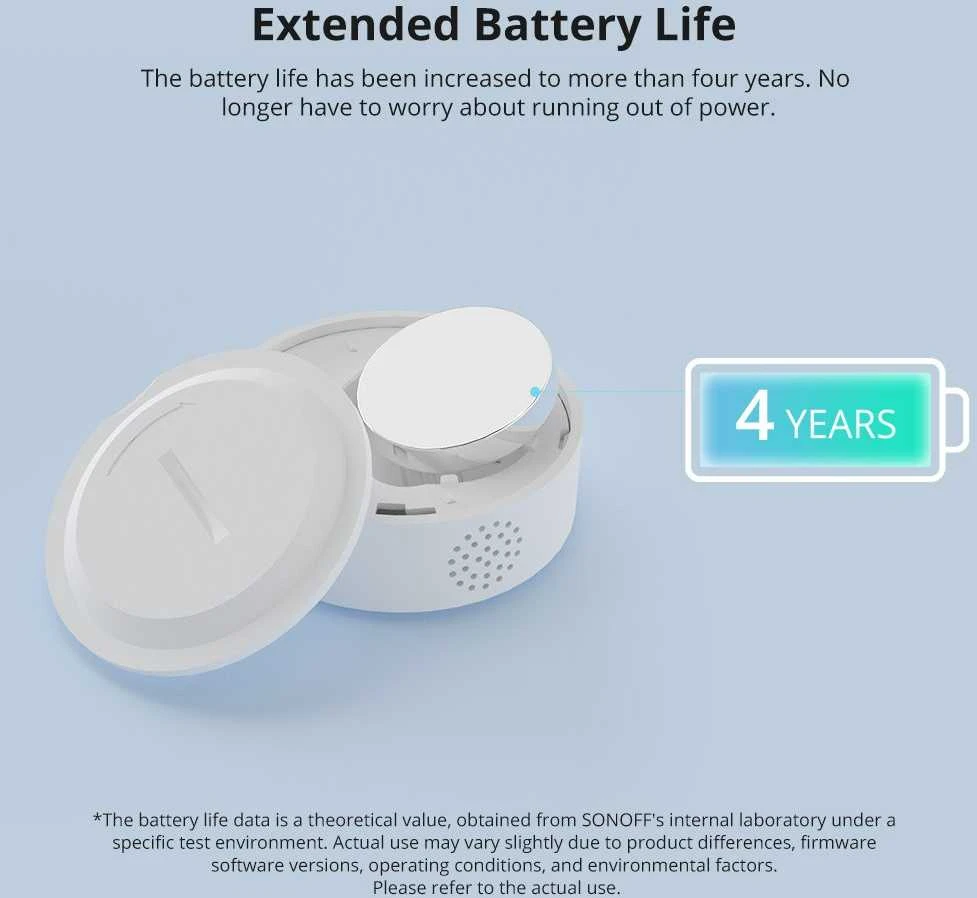 Sonoff SNZB-02P Zigbee 3.0 temperatūros ir drėgmės sensorius