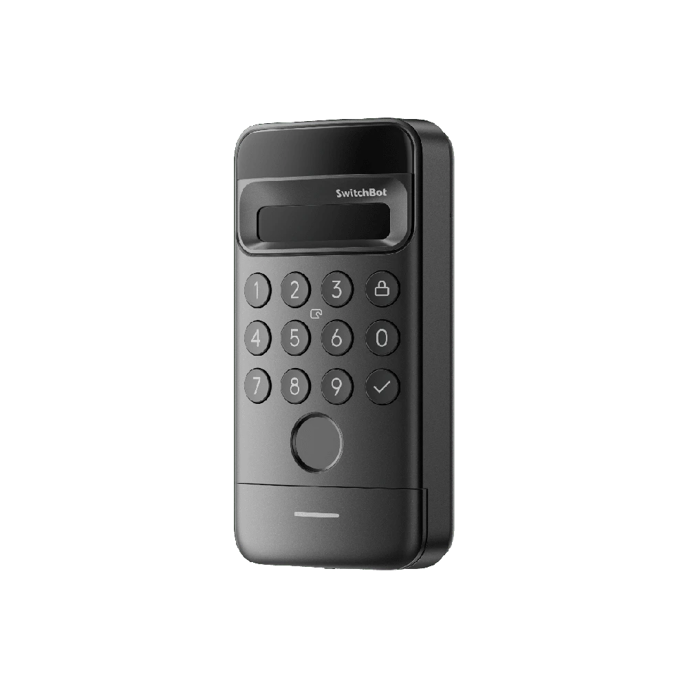 SwitchBot klaviatūra Vision biometrinė 3D Face ID klaivatūra, juoda