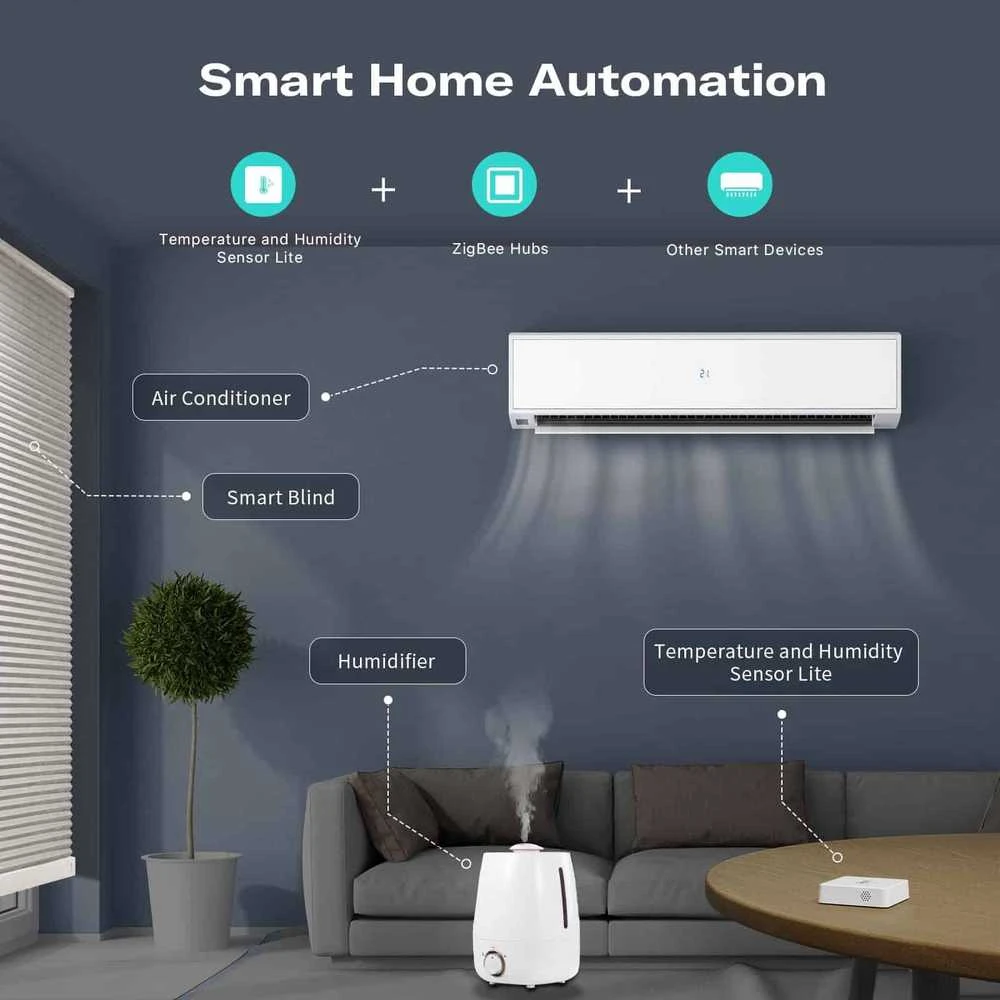 Usorteret Thirdreality Zigbee išmanusis temperatūros ir drėgmės sensorius
