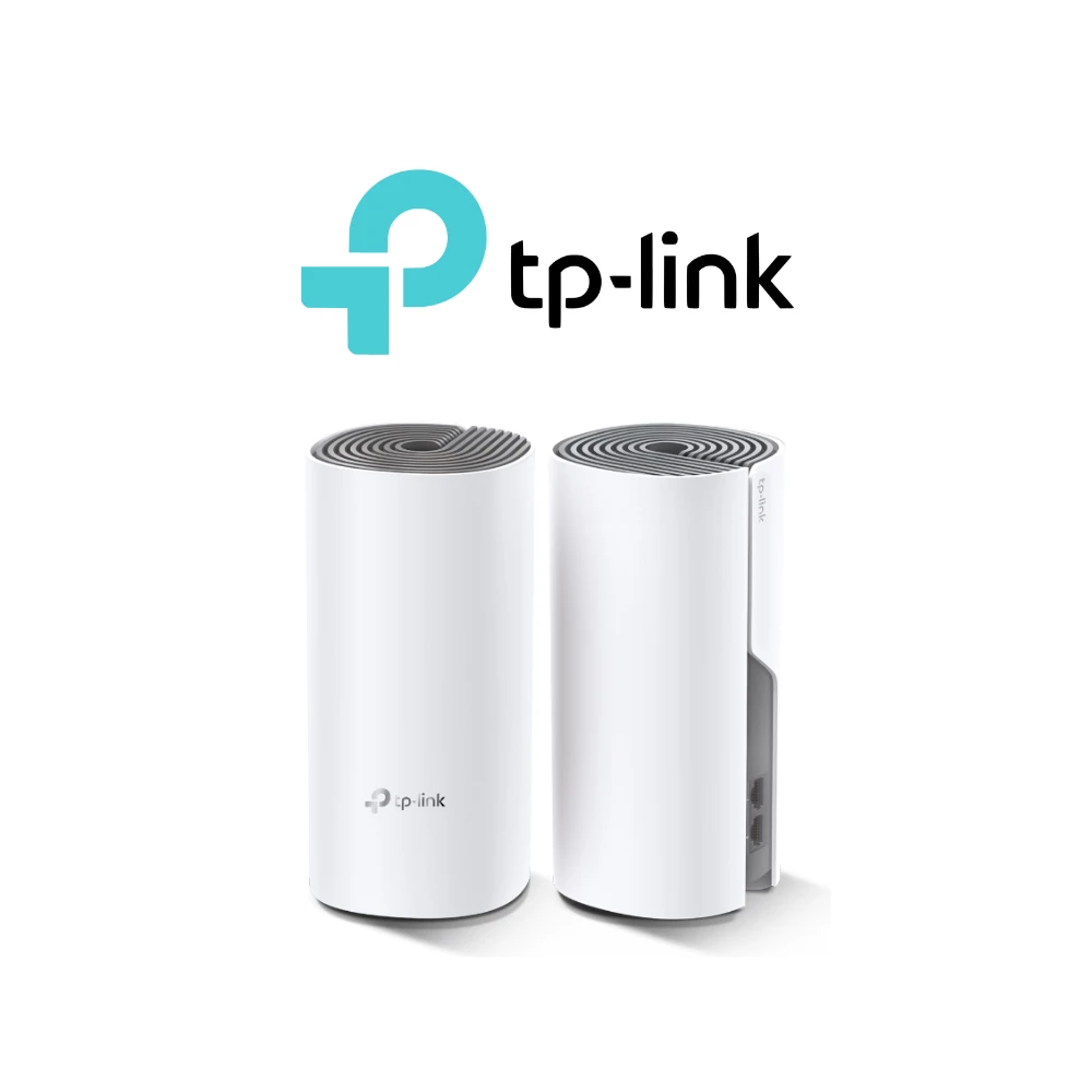 Maršrutizatorius Tinklinis tinklo modulis TP-LINK DECO E4 (2 vnt. pakuotė) (867 Mb/s - 802.11 a/n/ac)